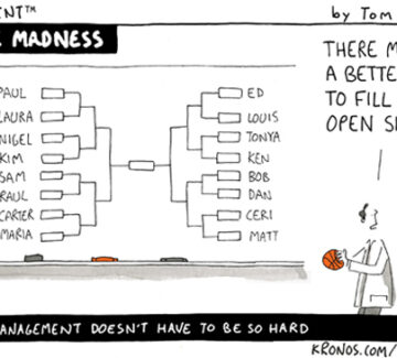 Friday Distraction: March Scheduling Madness