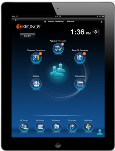 iPad, App, iPad App, Kronos, Workforce, Workforce Tablet, Workforce Tablet App, managing in the moment