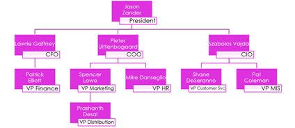 Job Organization Chart