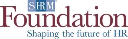 SHRM, SHRM Foundation, logo, human resources, HR