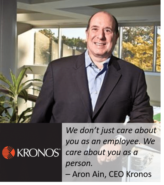 Aron Ain, Kronos, CEO, Glassdoor, best