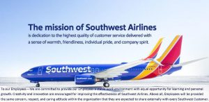SouthWest, SouthWest Airlines, mission statement, mission, culture, learning culture