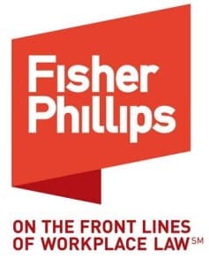 Fisher Phillips, logo, law office, labor law, attorney