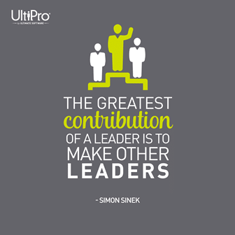 contribution, UltiPro, Simon Sinek, Sinek, leadership, leaders