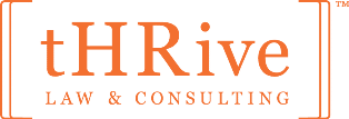 tHRive, tHRive law, Kate Bischoff, Bischoff, droit RH, logo, discipline