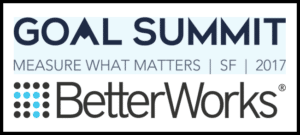 goals, OKR, OKRs, BetterWorks, Goal Summit, logo