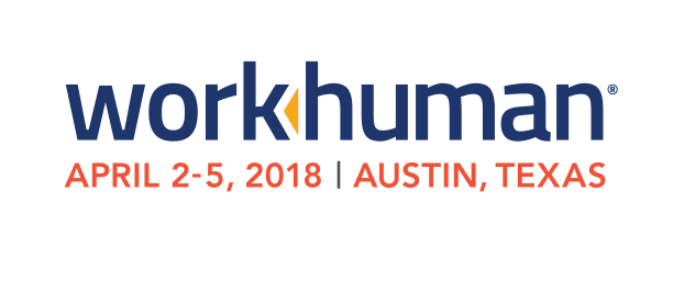 workhuman, logo, workhuman logo, workhuman conference 2018, Austin, Austin Texas, Globoforce, recognition