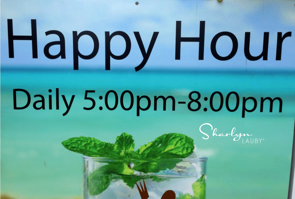 happiness, happy hour, happy hour sign, employee happiness, HR Bartender