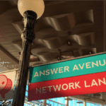 answer avenue sign, signpost, technology, cybersecurity, workplace, workplace cybersecurity