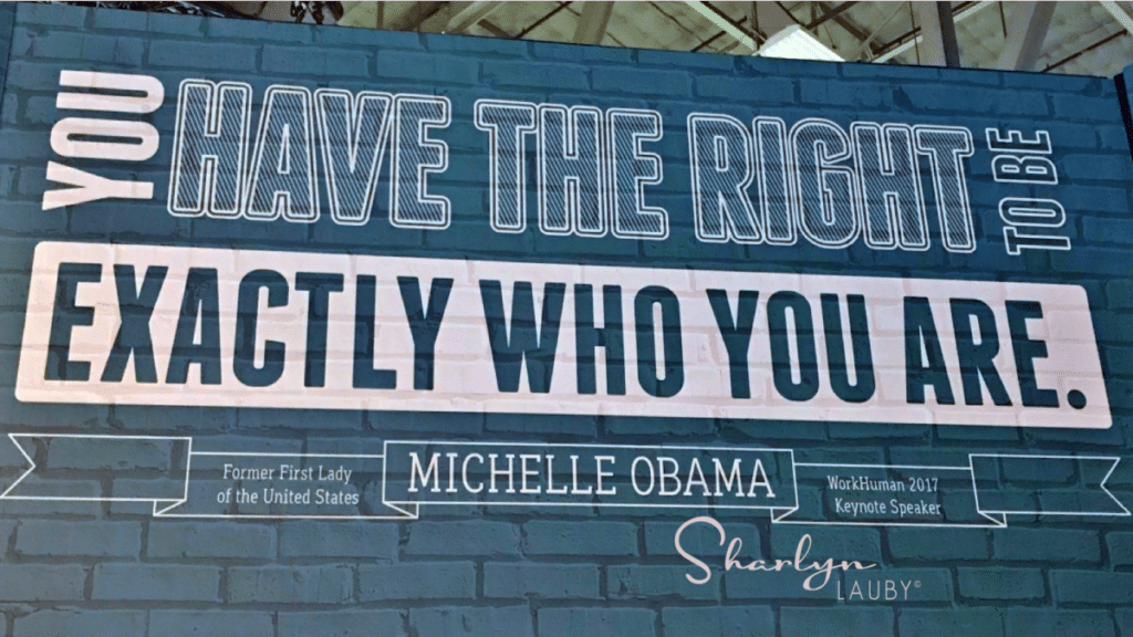 quote, right to be who you are, Michelle Obama, reasonable job accommodations, reasonable accommodation, employee engagement, labor laws