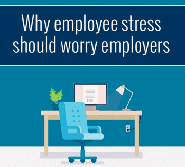 Worrying Is a Symptom of Employee Stress [infographic]
