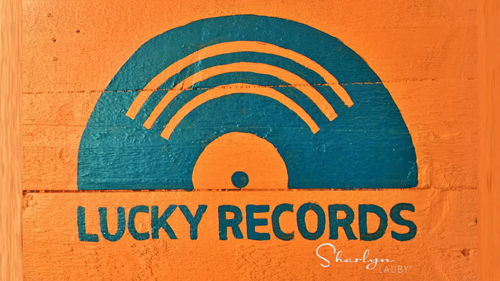 Lucky records logo and employee training