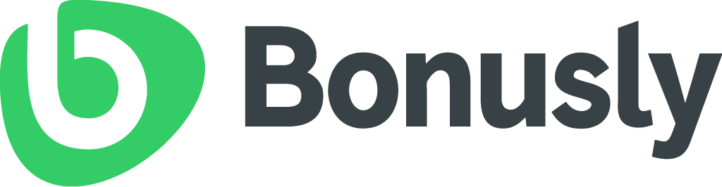 Bonusly logo, employee engagement