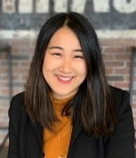 Cissy Chen, product manager at LinkedIn headshot explaining the benefit of LinkedIn Reactions