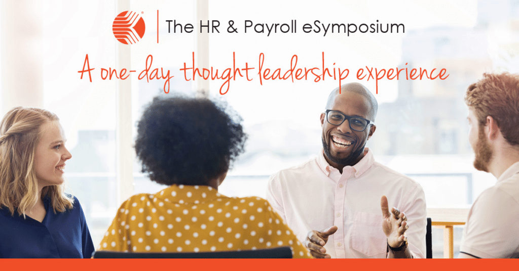 employees learning at Kronos eSymposium for HR and payroll professionals