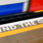mind the gap sign London Underground similar to Mind the Gap for labor law posting