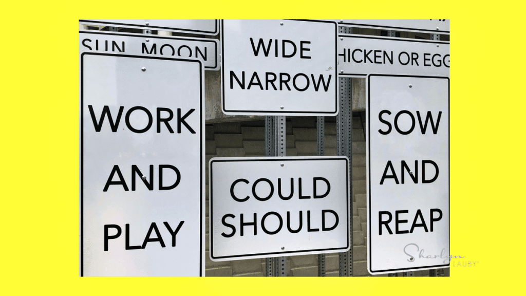 road signs outside of a human resources conference implying the need for career development strategies