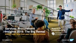SAP Fieldglass Report on Services Procurement Insights 2019 on external workforce