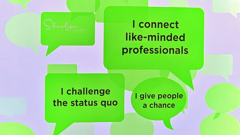 presentation slide showing workplace quotes showing how things change