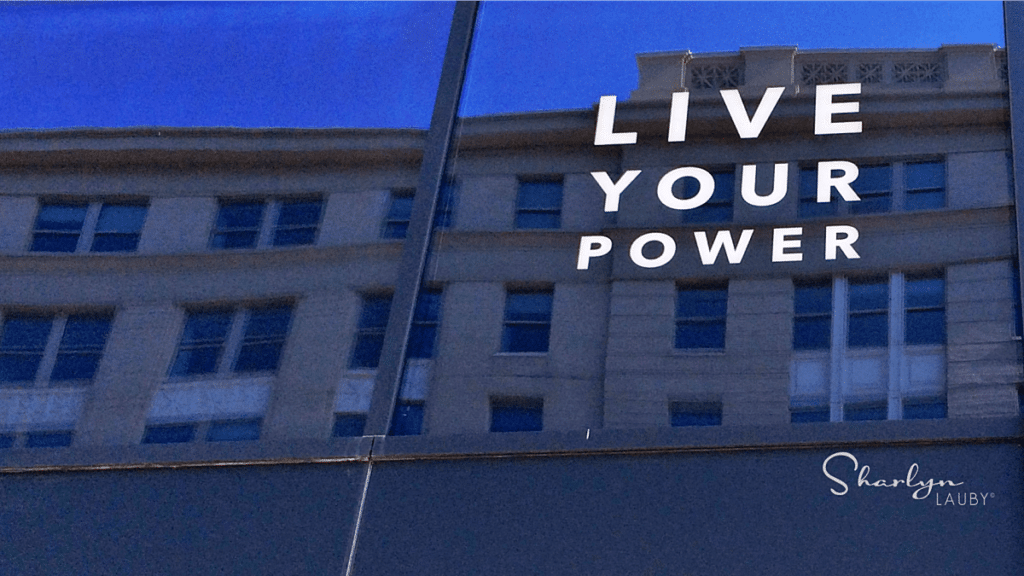 sign live your power of management