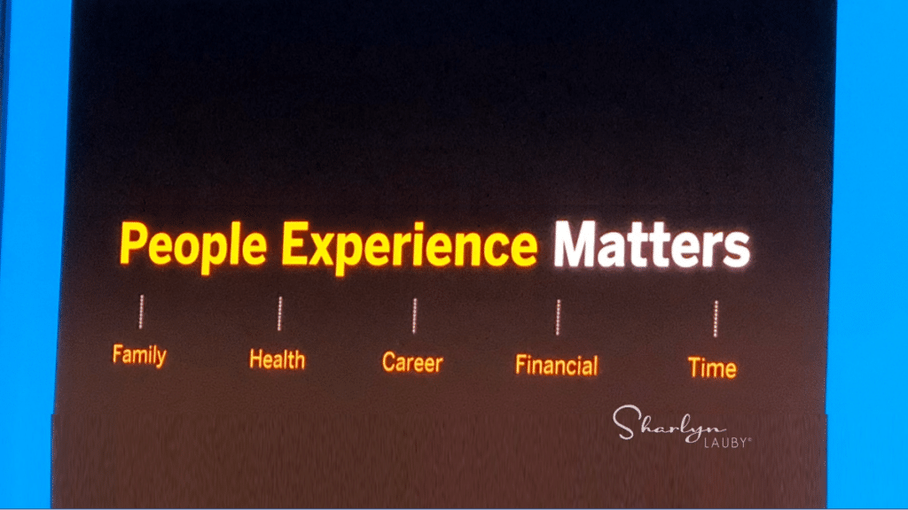 conference presentation people experience matters like human experience management