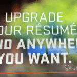 Seattle airport sign about recruiting saying upgrade your resume and land anywhere you want