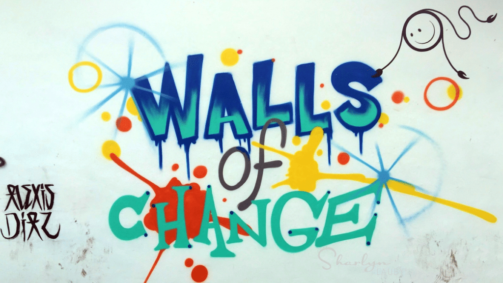 wall art walls of change to help think about changing employee benefits