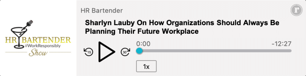 The HR Bartender Show Future Workplace podcast player