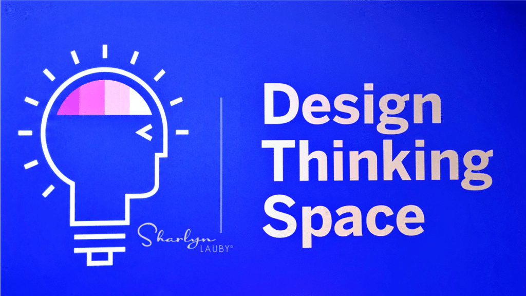 wall sign design thinking space for hybrid workforce