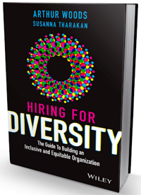 Hiring for Diversity book cover discussing the value of inclusion in job postings
