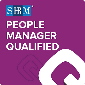 people manager qualification badge from SHRM small
