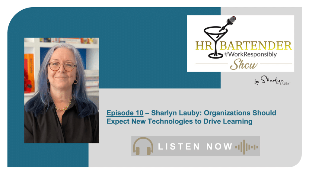 Sharlyn Lauby podcast promo talent and technology edition