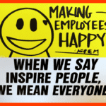 wall art making employees happy managers inspire everyone