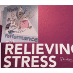 wall sign relieving stress and employee burnout at work