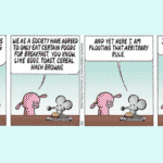 Pearls Before Swine comic strip showing example of Goblin Mode