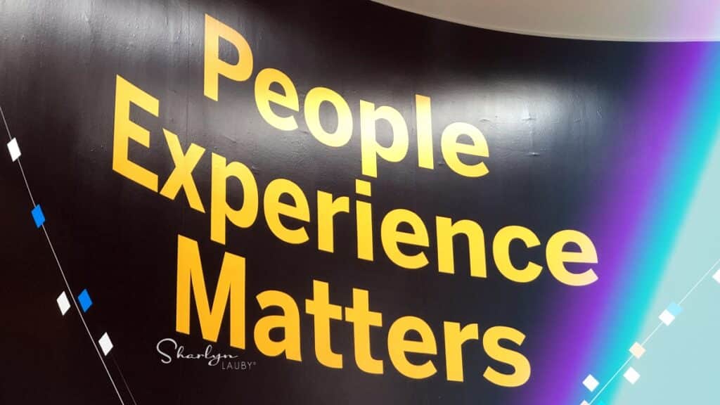 conference banner people experience matters when you hire