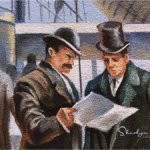 wall art businessmen looking at legal papers that might be a TRAP agreement for training