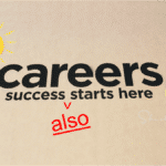 wall sign on career planning success in employee role