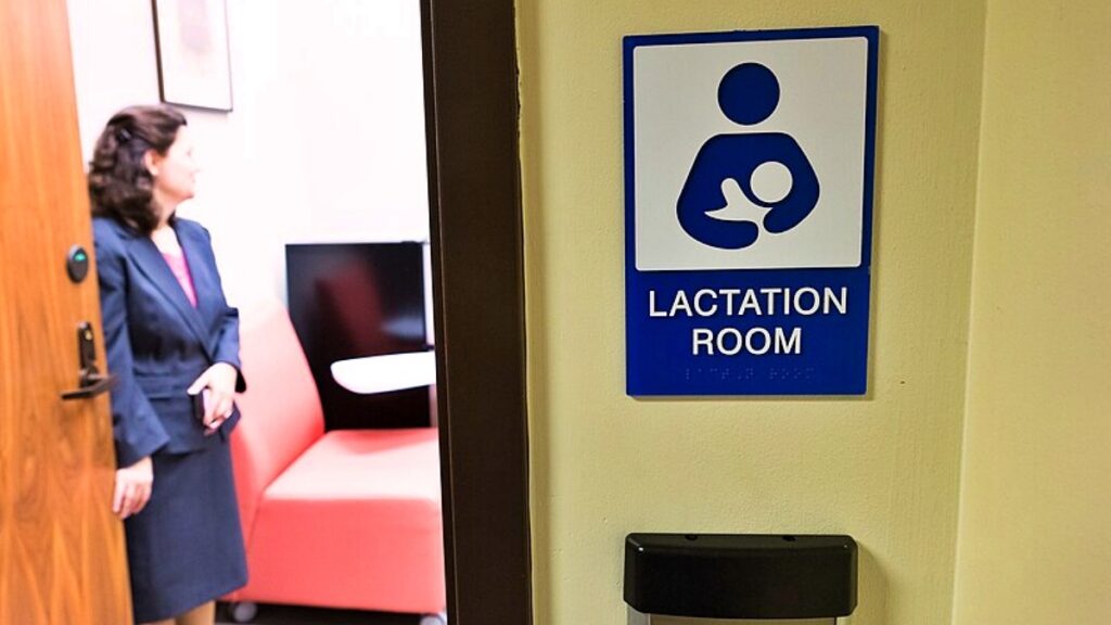 access door to lactation room as required per FLSA labor law posters