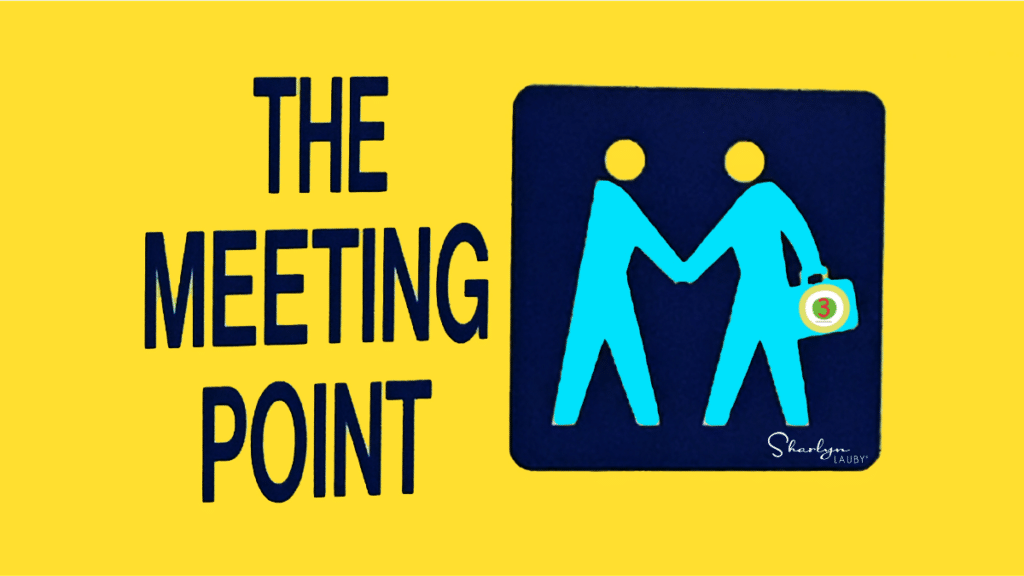 wall graphic about meetings