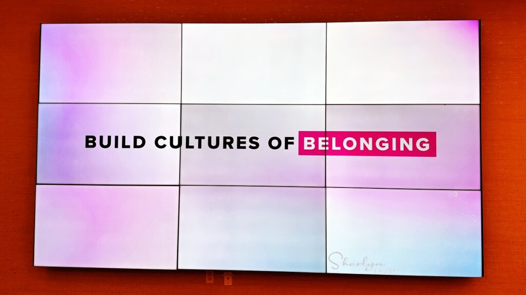 graphic presentation of Inclusion to build cultures of belonging