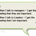 quote graphic on leadership and management