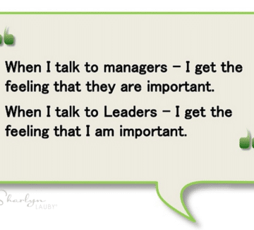 Leadership and Management Are Not Interchangeable Terms