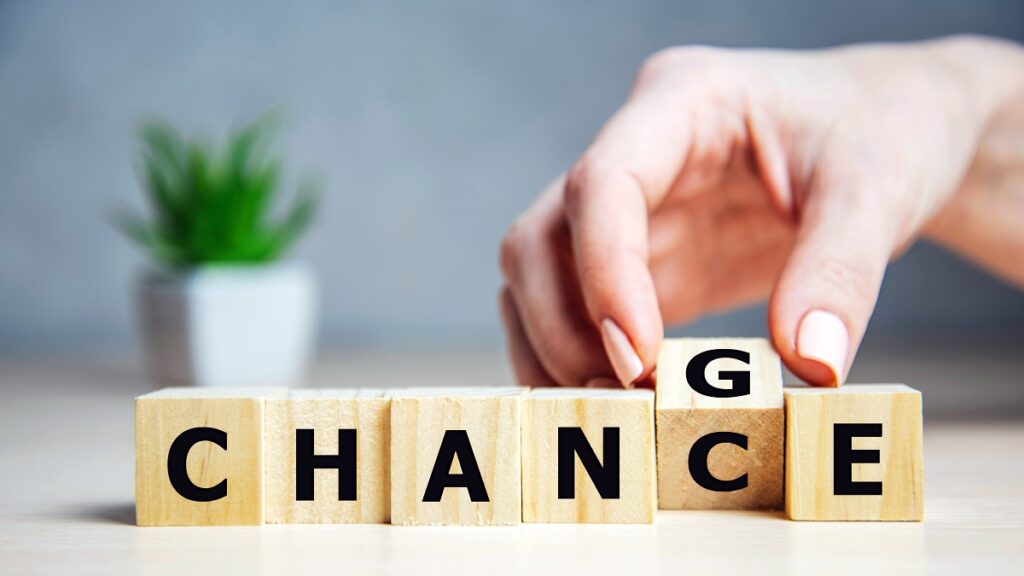 letter blocks spelling change when used in leadership development for teams