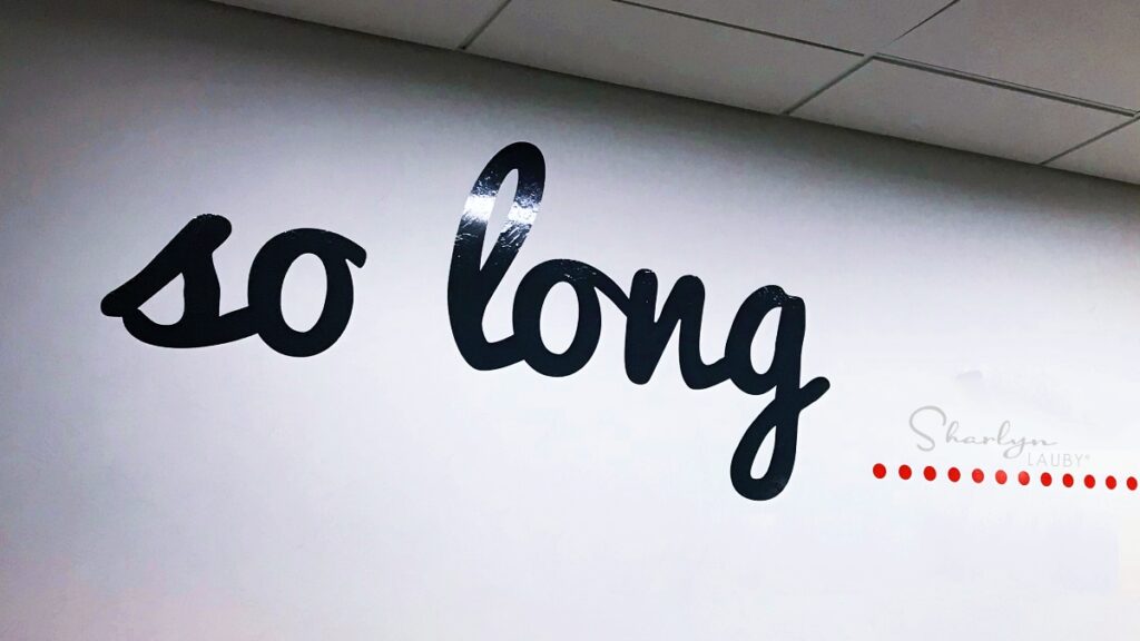 wall sign so long after employee suspension