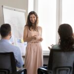 workplace leadership training and team learning office setting