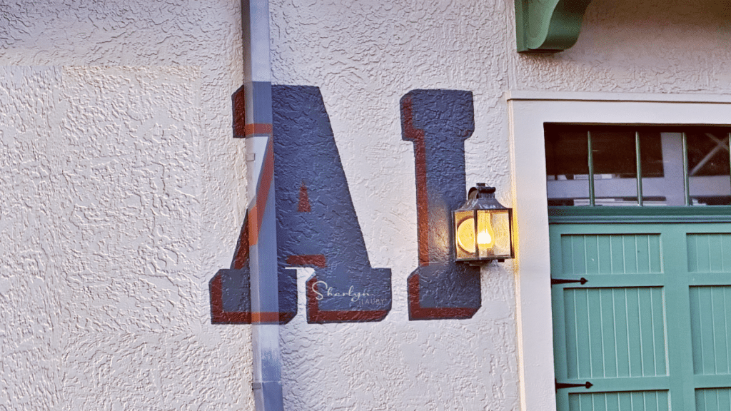 wall sign art AI artificial intelligence
