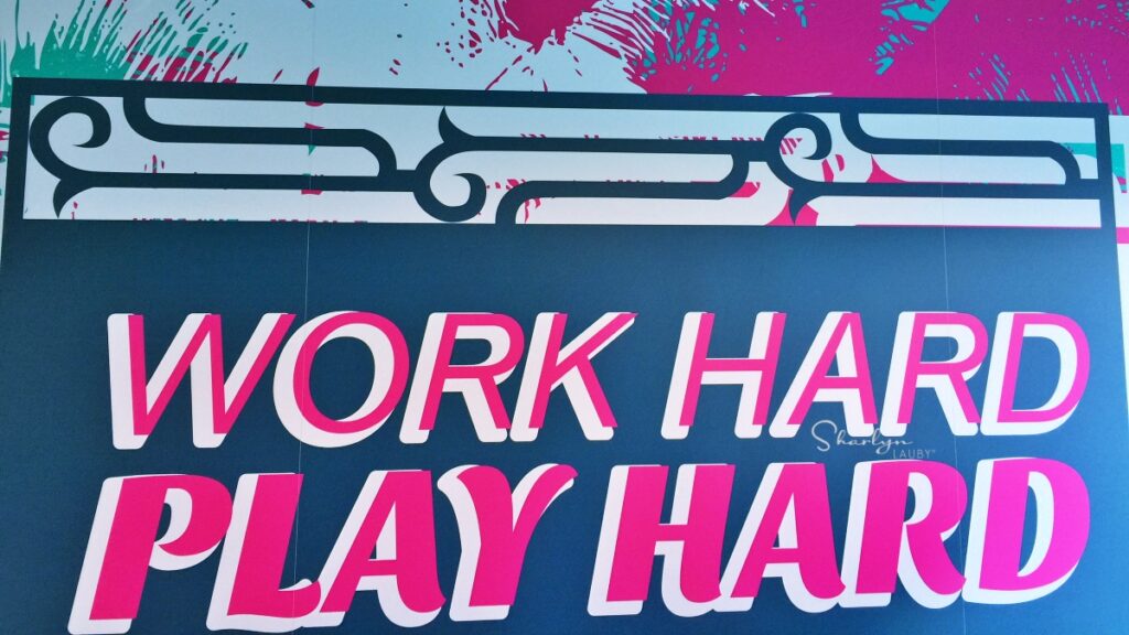 wall sign work hard for better productivity