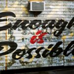 wall art enough is possible with negotiations