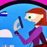 employee maximizing productivity while traveling